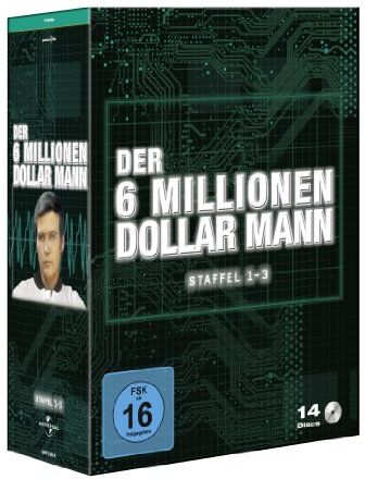 Dick Moder - Der 6 Millionen Dollar Mann - Staffel 1-3 [14 DVDs] - Preis vom 11.10.2026 15:43:13 h