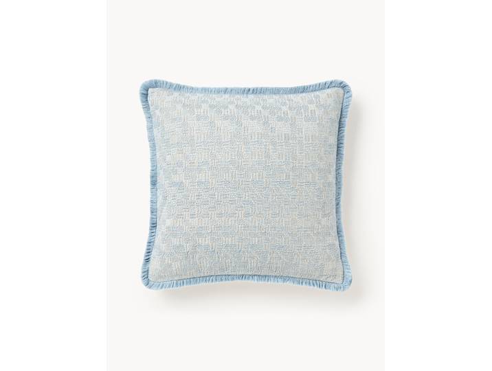 Housse de coussin à franges Kirana