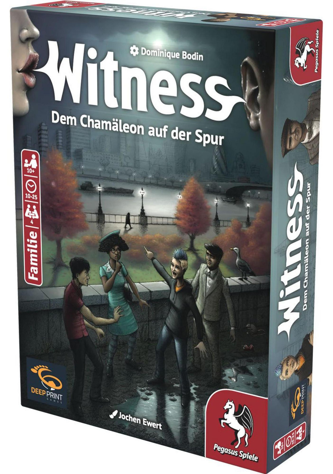 Deep Print Games: Witness - Op zoek naar het camaleon door Pegasus Spiele