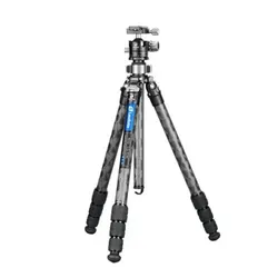 Leofoto Mr Q-Serie LQ-324C Carbon-Stativ mit LH-40 Kugelkopf