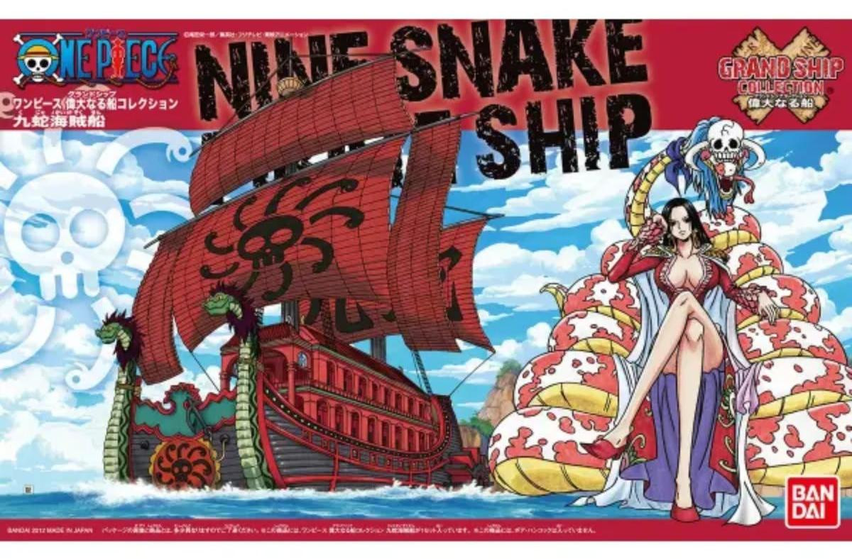 Bandai Grand Ship Collection Kuja Piraten One Piece figuur