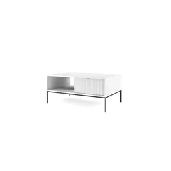 Couchtisch   ¦ weiß ¦ Maße (cm): B: 104 H: 46