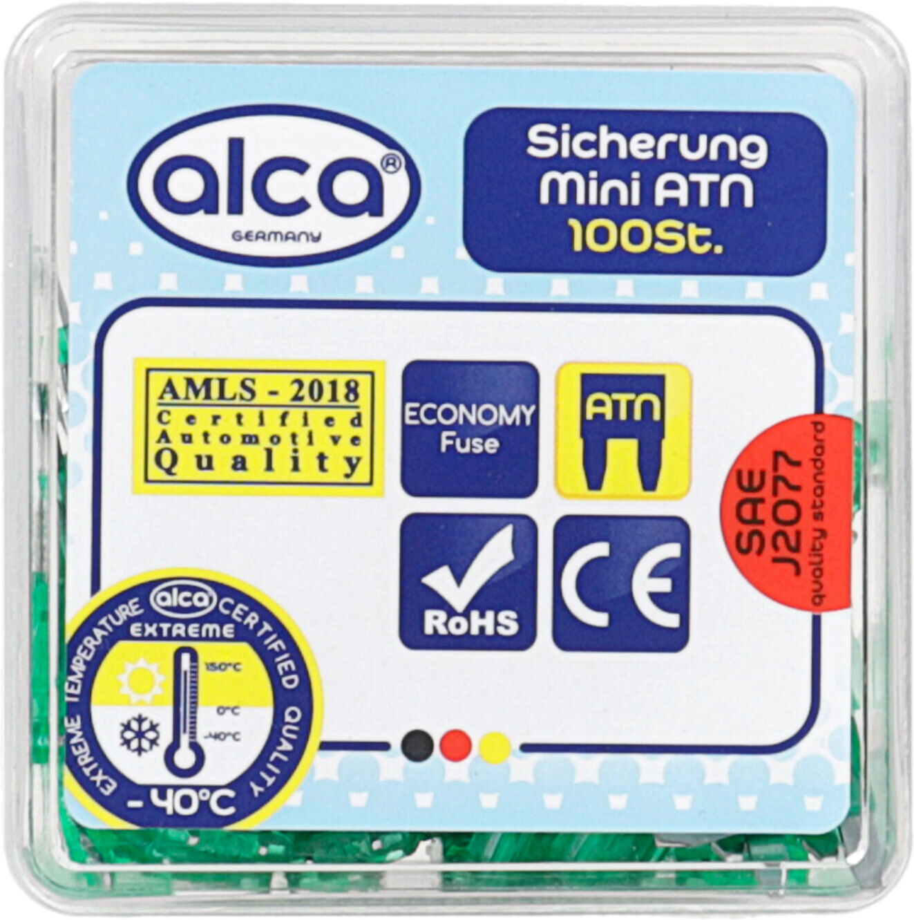 Alca Sicherung Mini-Sicherungen 30a 100 St. Economy Box 677000