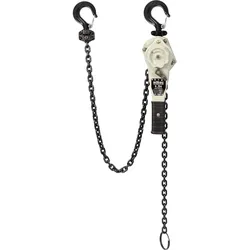 Wiltec, Seilzug + Werkstattkran, Hebelzug 1,5t x 1,5m Hebezeug 360° Griff Kettenzug Flaschenzug Tragmittel