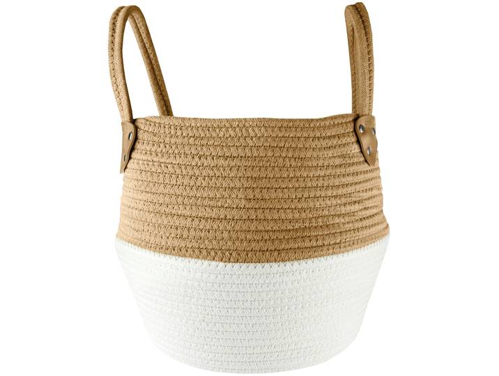 Aufbewahrungsbox KLEINE WOLKE Patch , beige (bahamabeige), Baumwolle, Polyester, Aufbewahrungsboxen, Aufbewahrungsbox