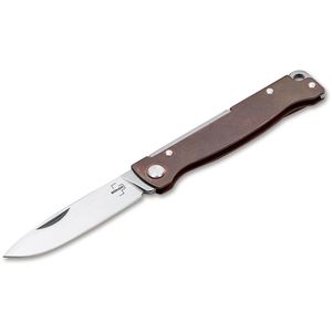 Böker Taschenmesser Plus Atlas Copper, kupferfarben, 1 Funktion, mit Metallgriff & Edelstahl-Zweihandklinge