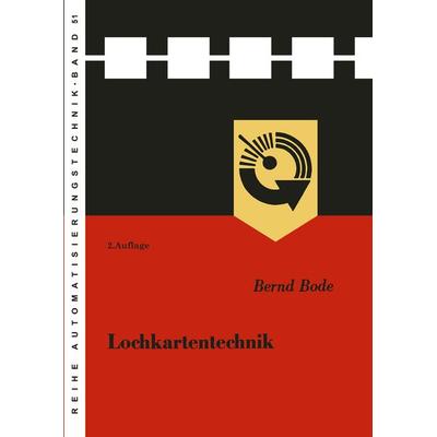 Lochkartentechnik, Taschenbuch von Bernd Bode, Vieweg & Teubner, 978-3-663-03040-9