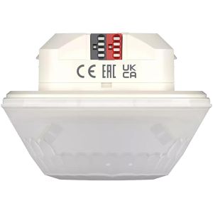 Theben Präsenzmelder Luxa 103 S360-28 KNX UP WH, 360°, 28 m Reichweite, innen + außen IP54, Unterputz