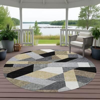 Addison Rugs Machine Washable Indoor/ Outdoor Contemporary Dexter Chantille Rug