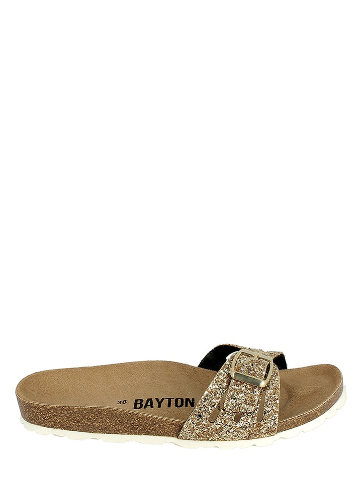 BAYTON Pantoletten in Gold - 36