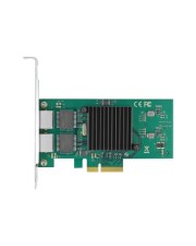 Delock PCI Express x4 Karte 2 x RJ45 Gigabit LAN i82576 Netzwerkkarte PCI-Express 1.000 Mbps (89021)