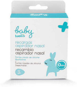 Baby Wells Recarga Aspirador Nasal Bebé Wells 12 un