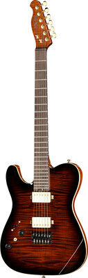 Harley Benton Fusion-T II HH LH RW HT FBB Flame Bengal Burst
