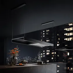 falmec Inselhaube Light, 120 cm, Schwarz 102625