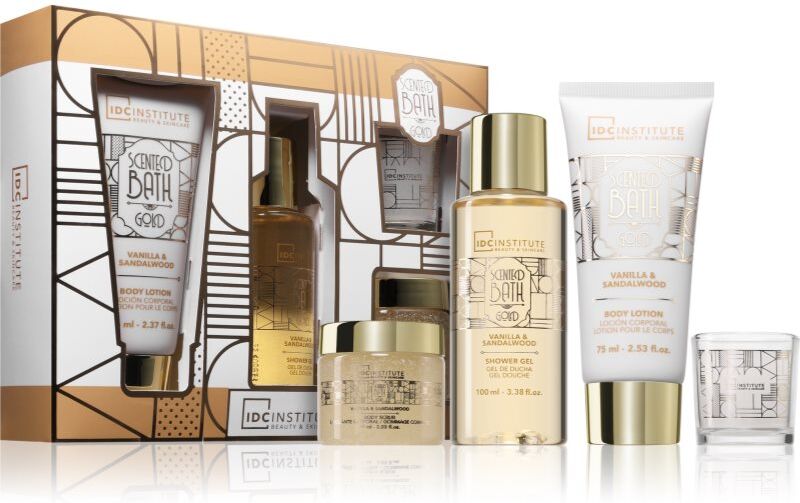IDC Institute Scented Bath Gold Perfect Bath coffret cadeau pour femme
