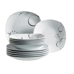 Mäser Tafelservice 12-tlg. CHANSON - B/H/T ca. 29.00x30.00x26.00