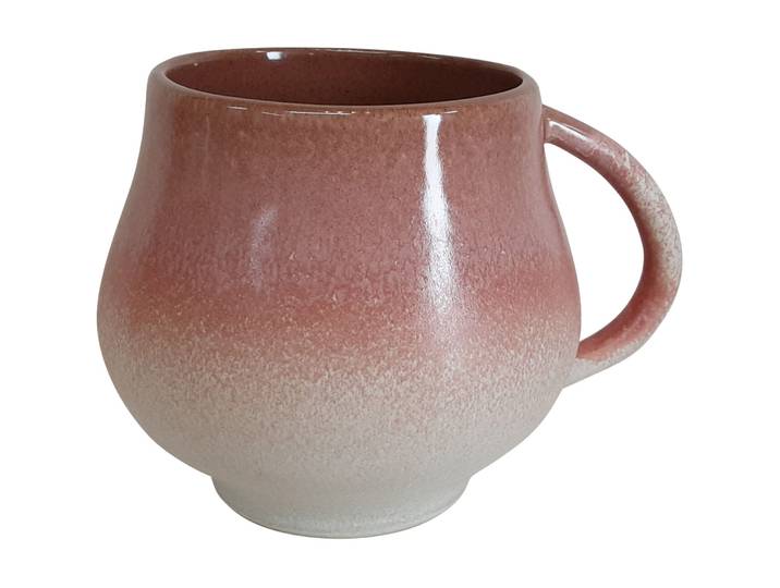 Tasse Fiona Rosa Steingut - Tasse