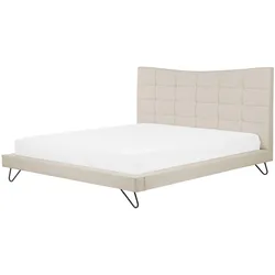 POLSTERBETT 180/200cm Helles Beige Lannion