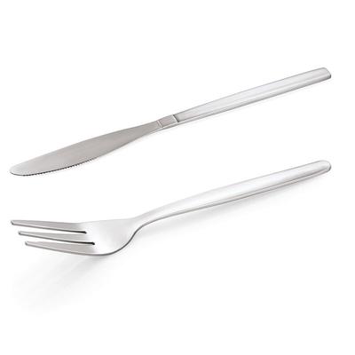 144 tlg. Besteckset Gastro NP80 ECO, Chromstahl 18/0, 72 Messer + 72 Gabeln