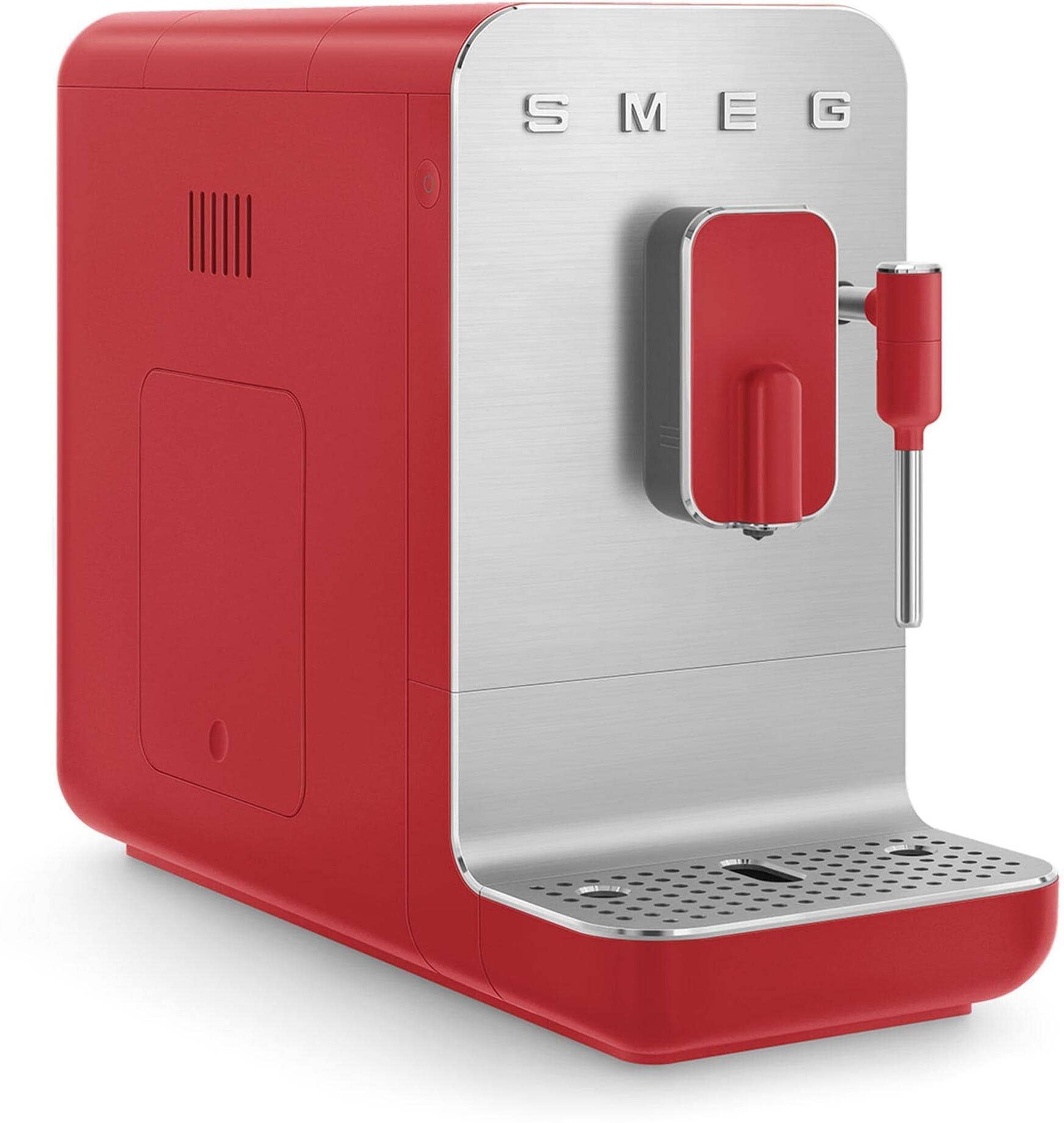 Kaffeevollautomat "SMEG Kaffeevollautomat BCC02RDM EU", Energieeffizienz: A, rot, B:18cm H:33,6cm T:43,3cm, Kaffeevollautomaten, Kaffeevollautomat rot Einheitsgröße