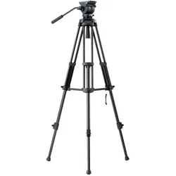 Libec TH-Z Videotripod (Metall), Stativ, Schwarz