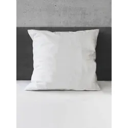 Kissenhülle "wasserundurchlässiger Molton-Kopfkissenbezug", weiß, B:80cm L:80cm, Baumwolle, Obermaterial: 100% Baumwolle, BIBERNA SLEEP & PROTECT, Kissenbezüge, Kissenhülle, empfehlenswert bei Hausstauballergien - made in Germany