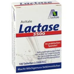 Avitale Lactase 3500 FCC 100 St Tabletten