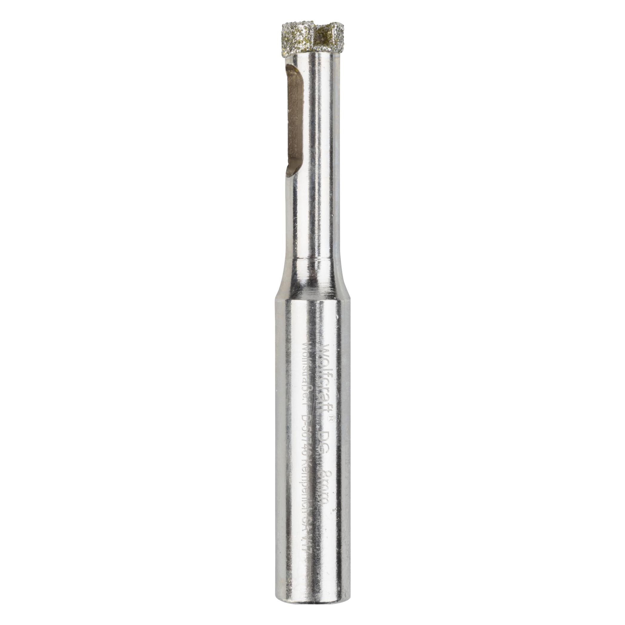 wolfcraft 1 Diamantbestr. Bohrkrone m.Schaft ø8mm (109219)