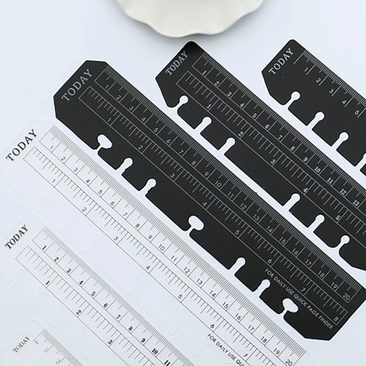 INF Règle de signet multifonctionnelle 07-A5 - Noir