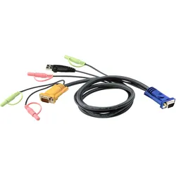ATEN 2L-5305U KVM Kabelsatz, VGA, USB, 5m