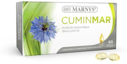 Marnys Cuminmar Black Cumin Oil 60 capsules x 500 mg