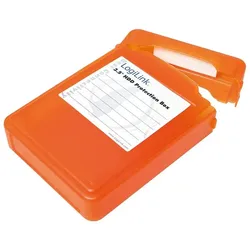 LogiLink UA0133O Speicherlaufwerkhülle Cover Orange