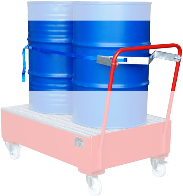 Bauer Südlohn Support de fût avec sangle pour 2 x 200 litres fûts (4447-22-0200S)