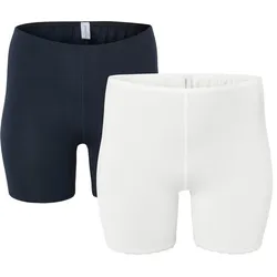 Tchibo - 2 Radler-Shorts - Damen - Gr. XL - dunkelblau