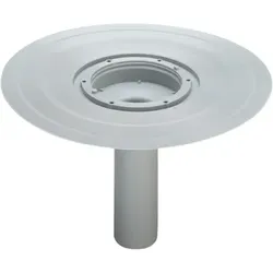 Viega Balkon-/Terrassenablauf Advantix 4944.21 in 100mm Kunststoff grau 626976