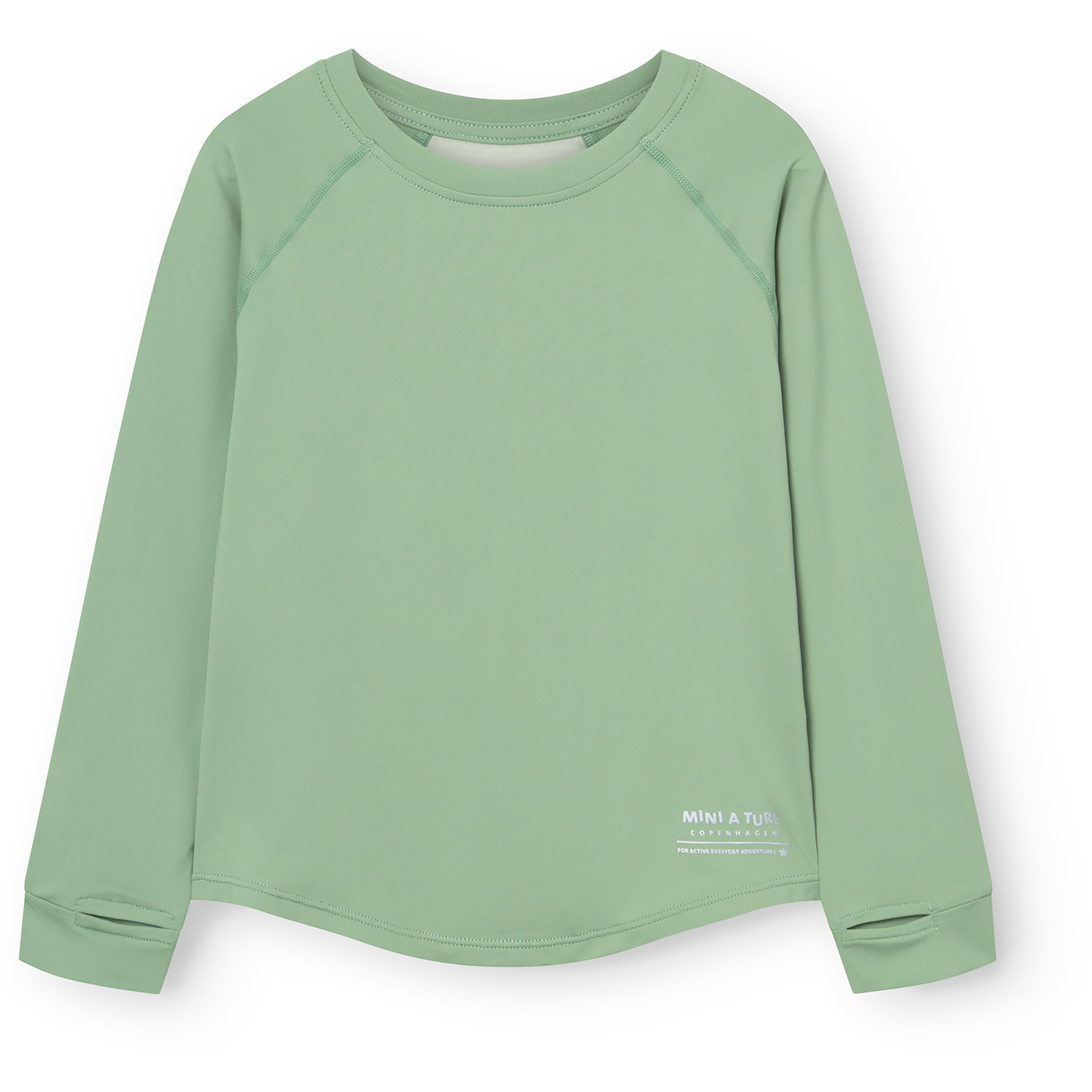 Mini A Ture Matcarab Kinder Longsleeves gruen Größe 152 Lifestyle Elastisch
