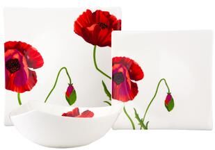 Red Vanilla Summer Sun 18-piece Dinner Set