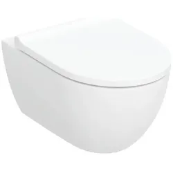 Geberit, Toilette + Bidet, Acanto Wandclosetpack - diepspoel- turboflush 36x53cm - closetzitting - softclose -quick release - w