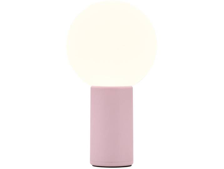 Tischlampe Tiny hellrosa Aluminium/Eisen H 18 cm 180 lm - LED - Lichtfarbe: Warmweiss - LED Energiesparlampen