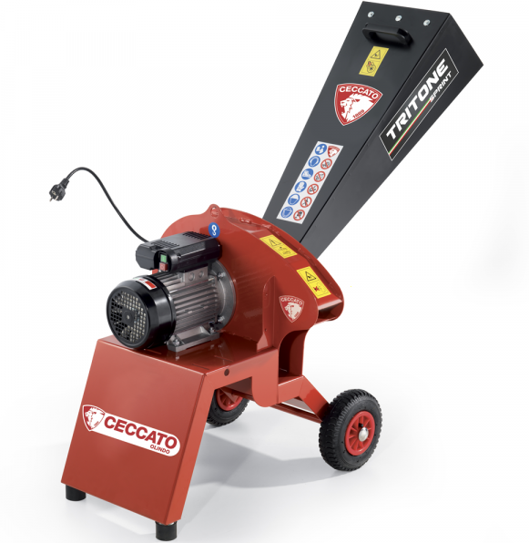 Ceccato Olindo Ceccato Tritone Bio Sprint - Broyeur de végétaux moteur électrique - 2200W