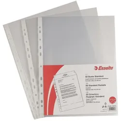 Esselte, Mappe, Standard-Schutzfolie A4, 50 Stück (A4, 50x)