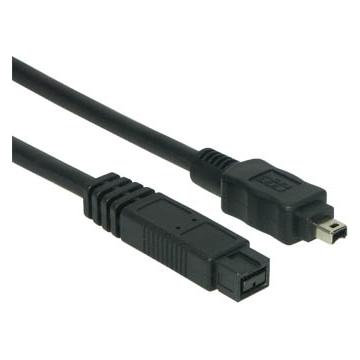 Varia FireWire IEEE1394b Kabel 9-pol/4-pol 1m für Camcorder & Speicher (1 m, FireWire) (427662)