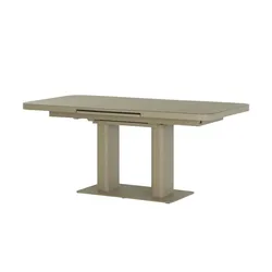Esstisch ausziehbar  Tizian , beige , Maße (cm): B: 90 H: 76