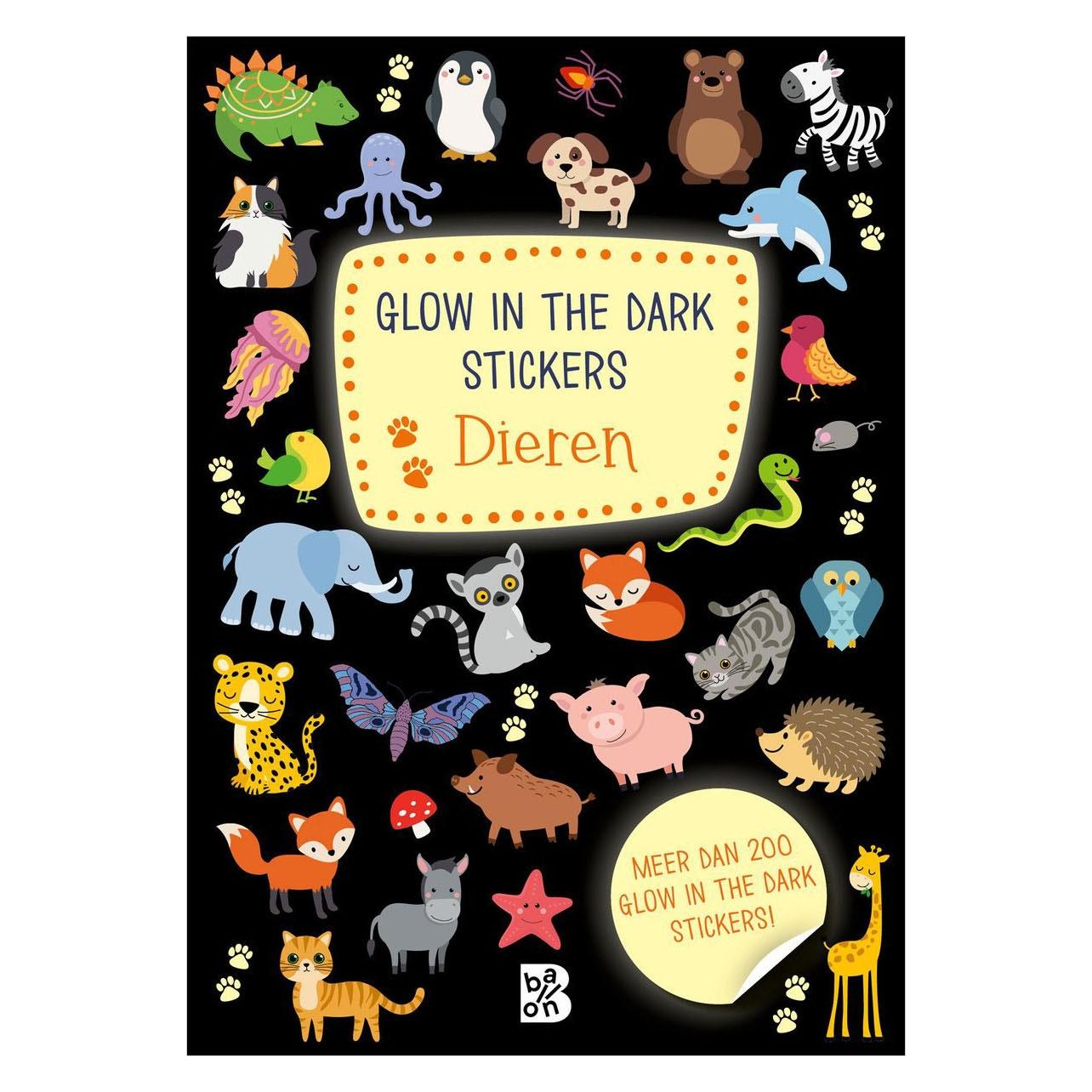Wins Holland Im Dunkeln leuchtende Aufkleber Dieren (200 Sticker) (73036593)