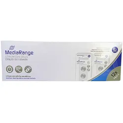 12x5 MediaRange Lilthium Knopfzelle Batterien CR1620 3V