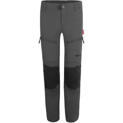 Trollkids, Unisex, Outdoorhose, Nordfjord Zip-off Hose (140), Grau