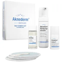 Aknederm pure skincare DAILY COSMETIC SET 1 Packung Kombipackung