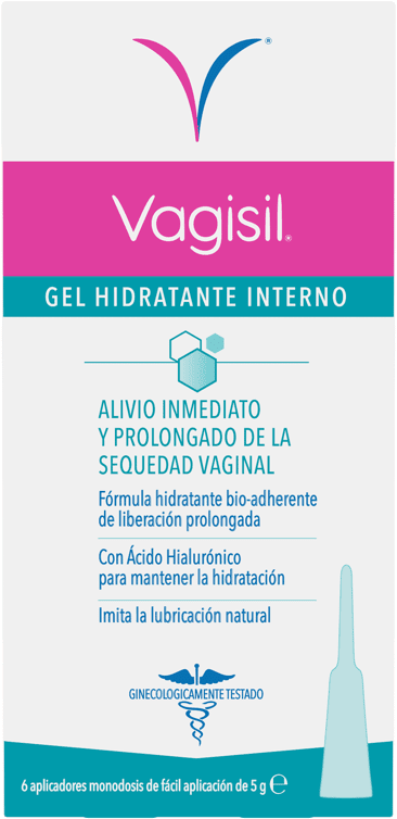 Vagisil INTIMA GEL HIDRATANTE INTERNO 6 Aplicadores de 5g