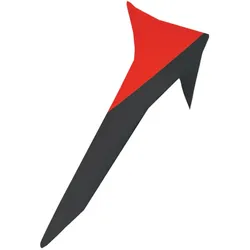 Alpinestars S-R10 Element Standard-Spoiler - carbon-rot-weiß
