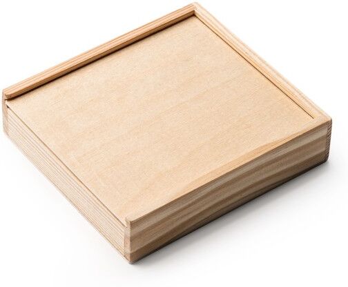 Coffret de 2 jeux personnalisé en bois, dés et cartes Brisca beige TAILLE UNIQUE ADULTE